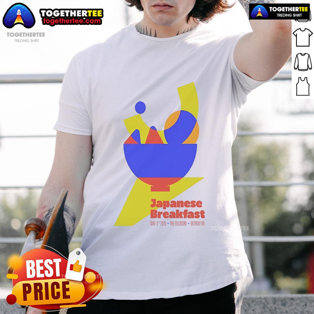 Official Japanese Breakfast The Fillmore Detroit MI May 3 2025 Show Poster T-Shirt