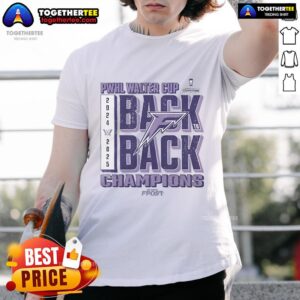 Official Minnesota Frost Walter Cup Back To Back Champions 2025 T-Shirt