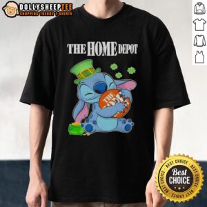 Top Stitch With St Patricks Hug The Home Depot Logo T-Shirt