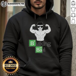 Alternative view of Awesome Old Man Muscular Posing Bicep Bulking Bad T-Shirt