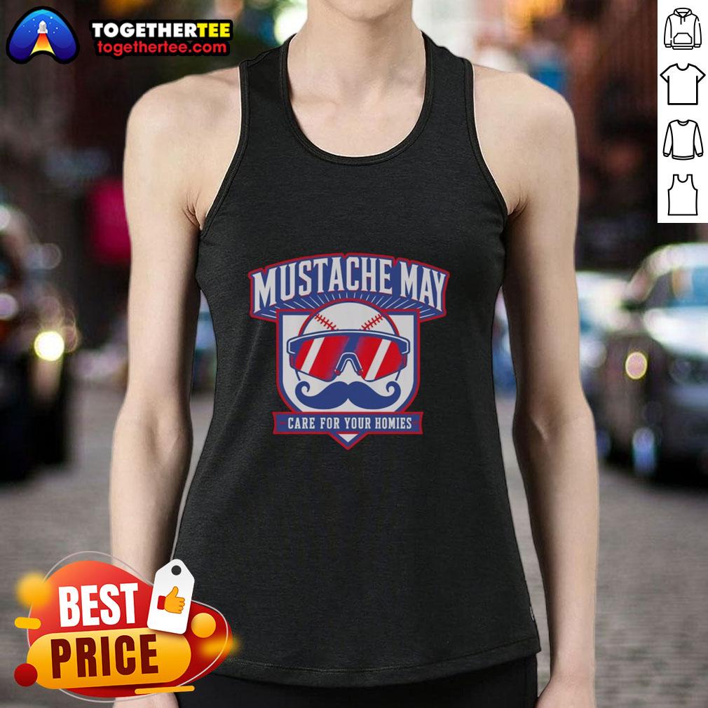 Good Mustache May 2026 Care For Your Homies T-Shirt - Image 4