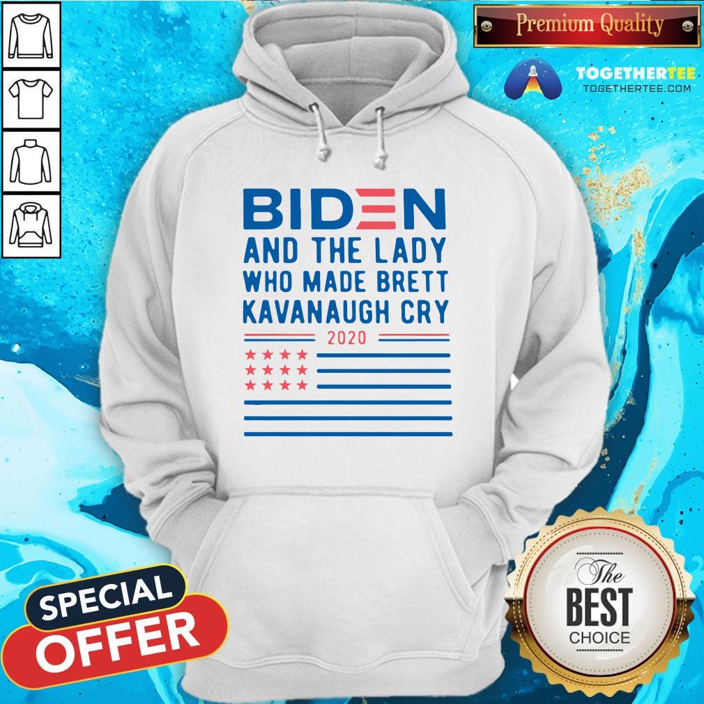 Biden And The Lady Who Made Brett Kavanaugh Cry 2020 Shirt - Image 5