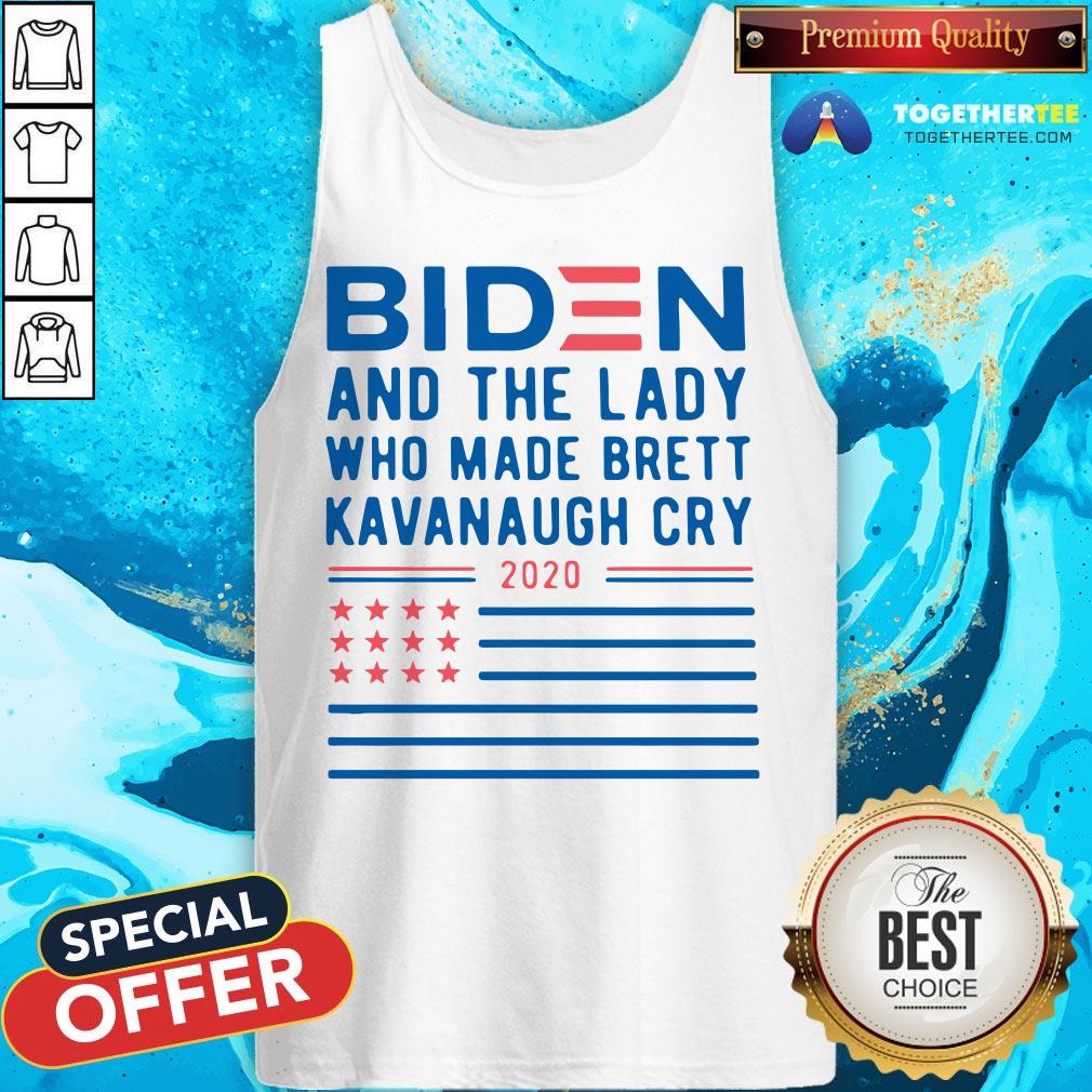 Biden And The Lady Who Made Brett Kavanaugh Cry 2020 Shirt - Image 3
