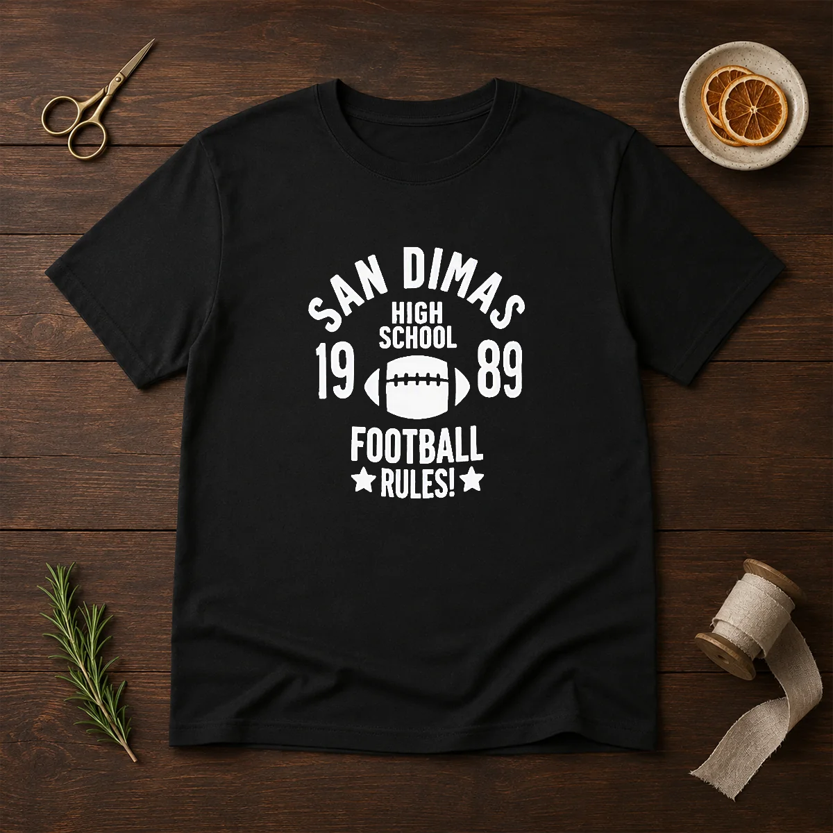 Official Brandon Walker San Dimas High School 1989 Football Rules Shirt