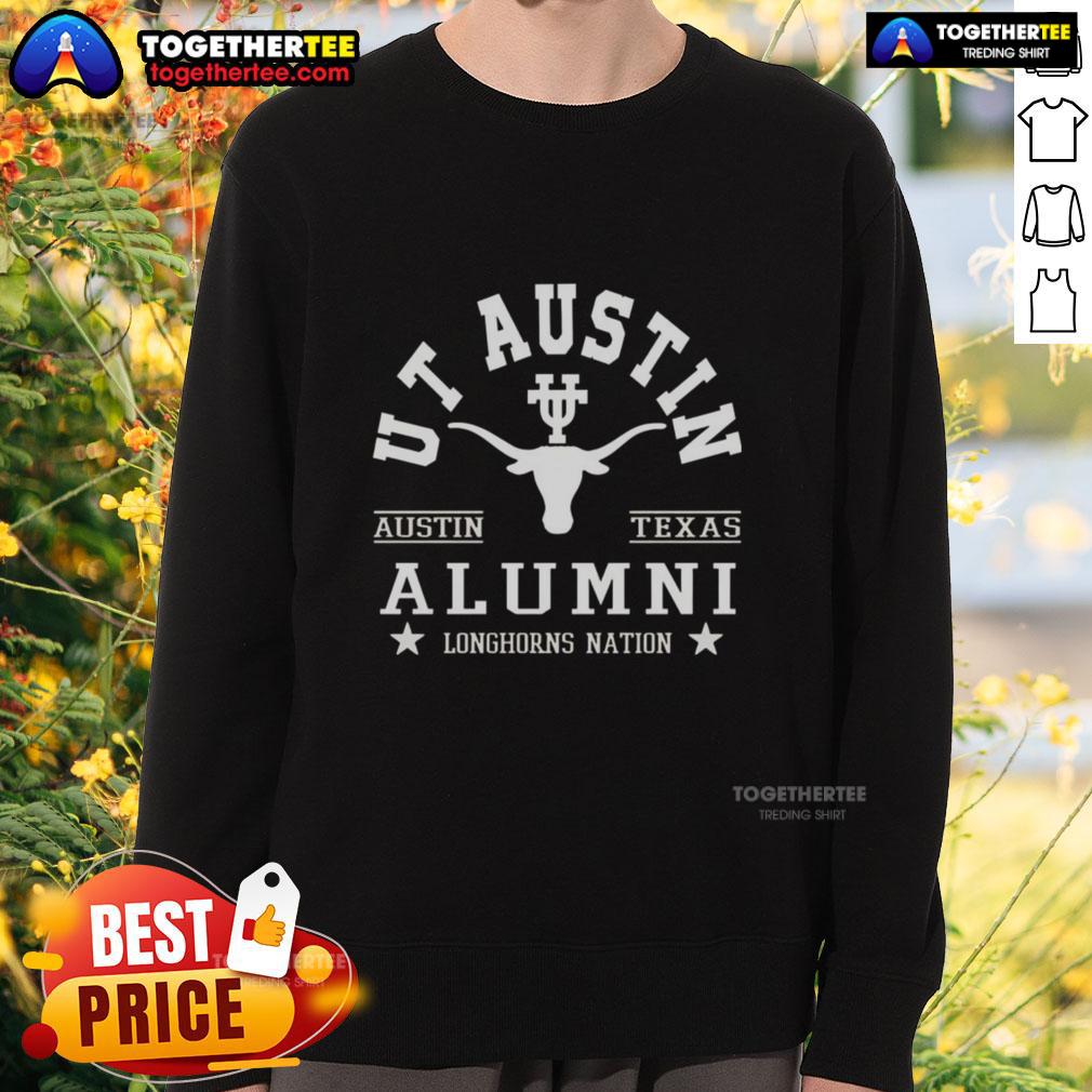 Premium Texas Longhorns Ut Austin Austin Texas Alumni Longhorns Nation T-Shirt - Image 5