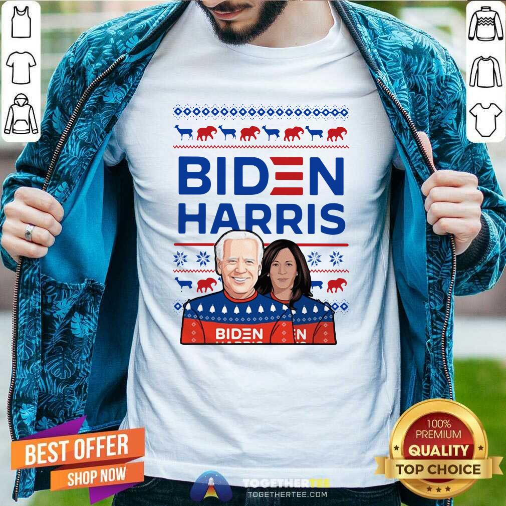 Beautiful Biden Harris Ugly Christmas 2020 T-Shirt