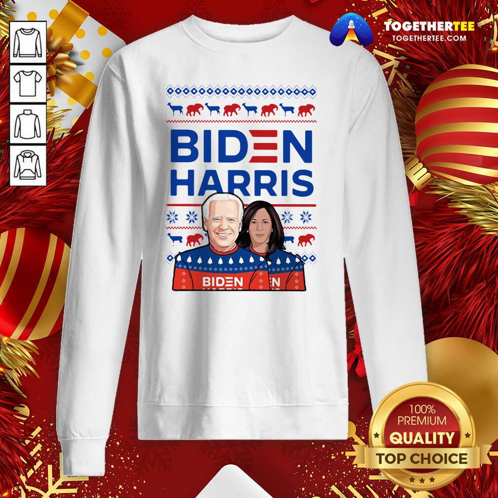 Beautiful Biden Harris Ugly Christmas 2020 T-Shirt - Image 4