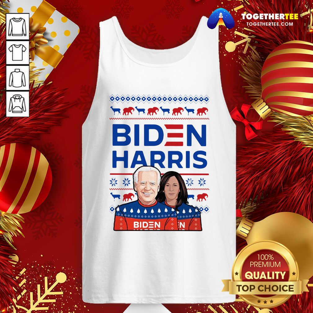 Beautiful Biden Harris Ugly Christmas 2020 T-Shirt - Image 3