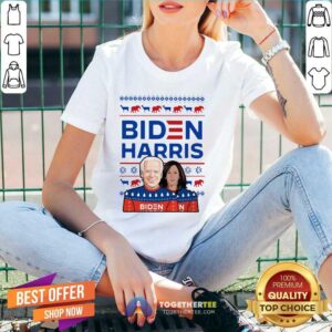Alternative view of Beautiful Biden Harris Ugly Christmas 2020 T-Shirt