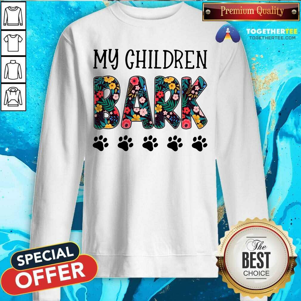 My Children Bark Dog Paws Shirt - Image 2