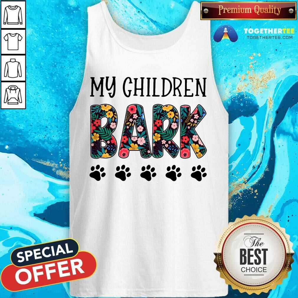 My Children Bark Dog Paws Shirt - Image 4