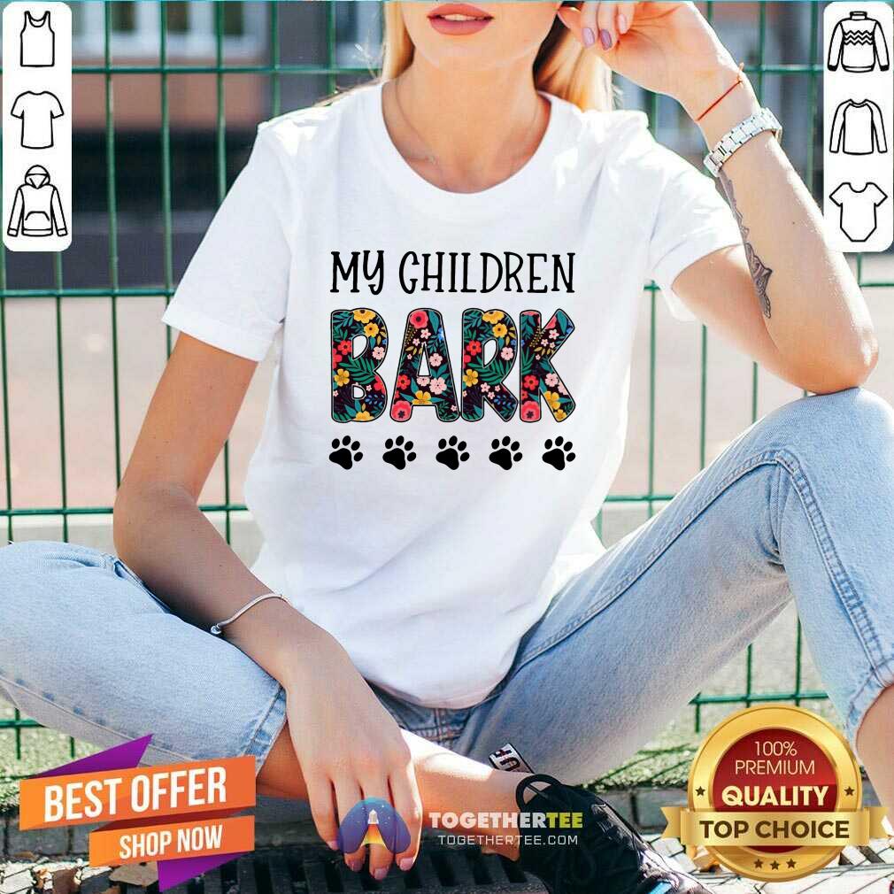 My Children Bark Dog Paws Shirt - Image 3