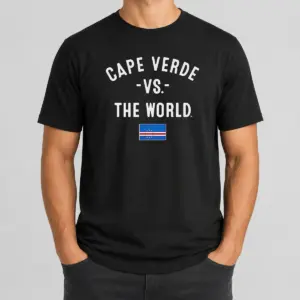 Top Cape Verde Vs The World Soccer Flag Shirt