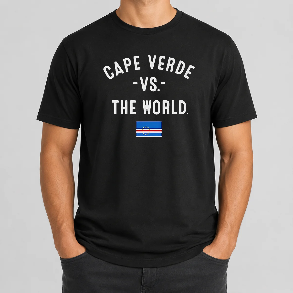 Top Cape Verde Vs The World Soccer Flag Shirt