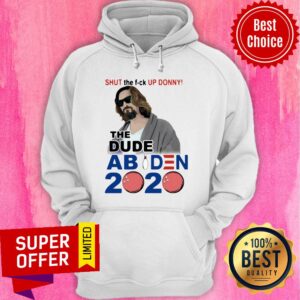 Alternative view of Bowling Shut The Fuck Up Donny The Dude Biden 2020 Lebowski Shirt