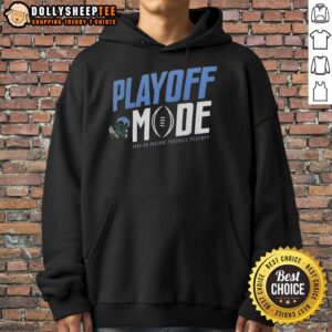 Alternative view of Original Tulane Green Wave Playoff Mode CFP 2025-2026 T-Shirt