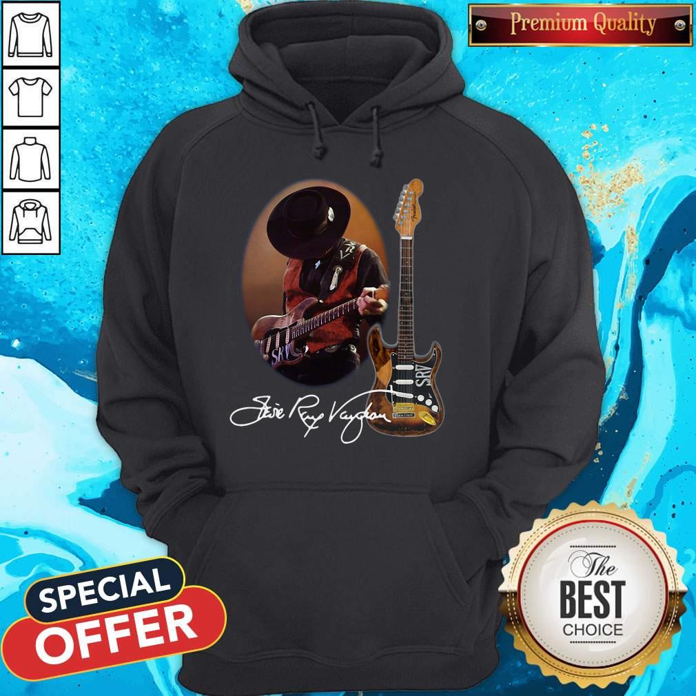 Funny Legend Stevie Ray Vaughan Guitar Signature Shirt - Image 3