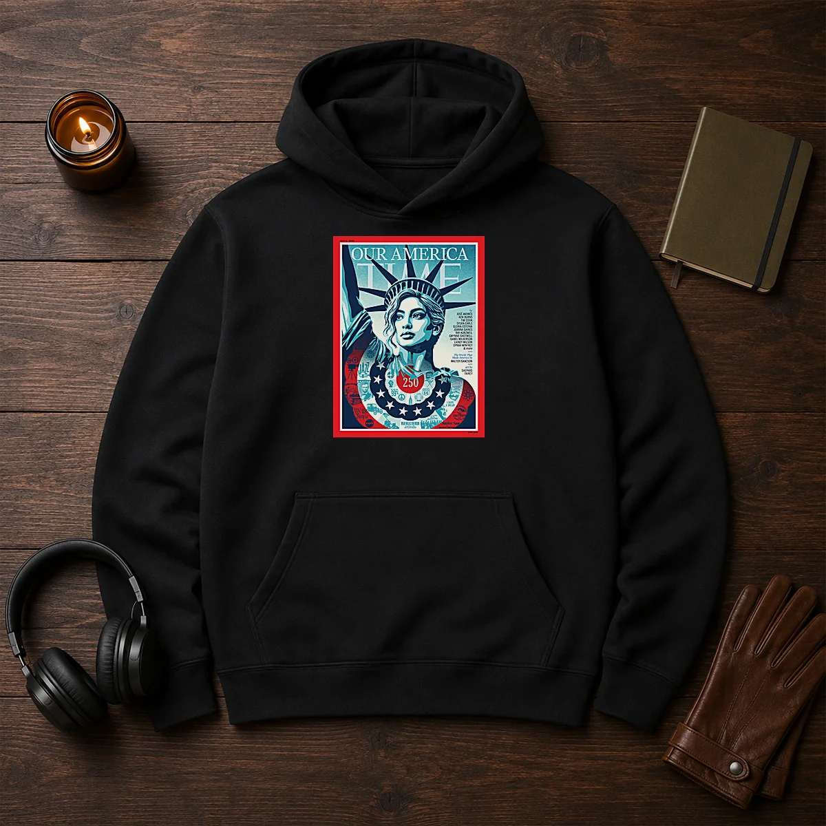Pretty Our America Time Magazine July 6 2026 Shirt - Image 5