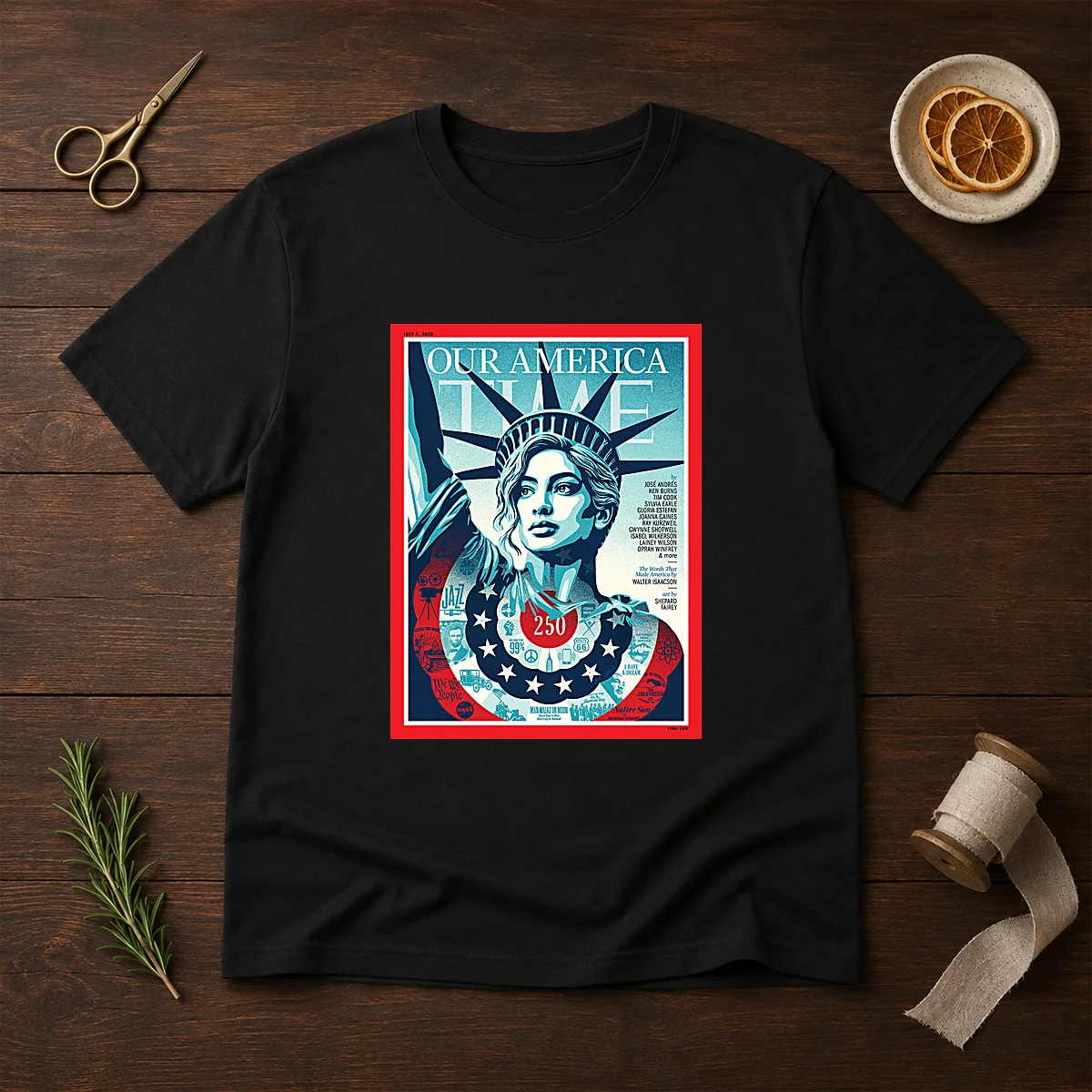 Pretty Our America Time Magazine July 6 2026 Shirt