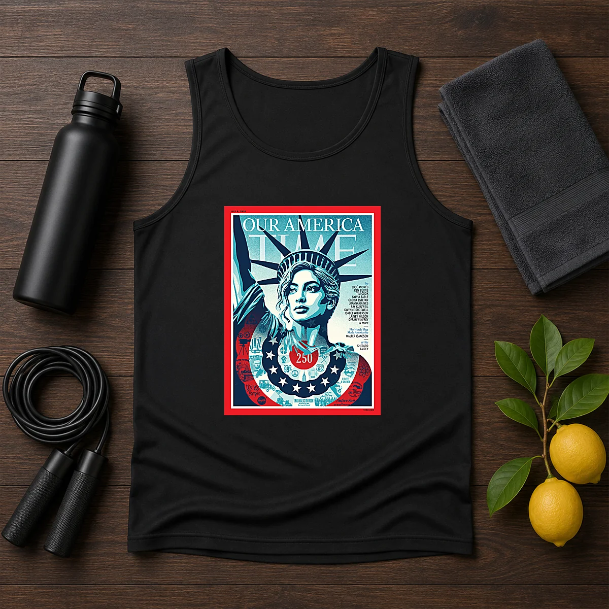 Pretty Our America Time Magazine July 6 2026 Shirt - Image 3