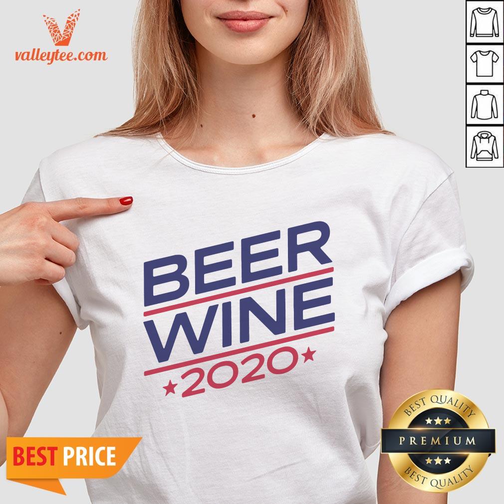 Nice Beer Wine 2020 Shirt - Image 4