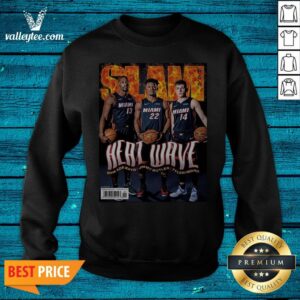 Alternative view of Premium Slam Heat Wave Basketball Shirt