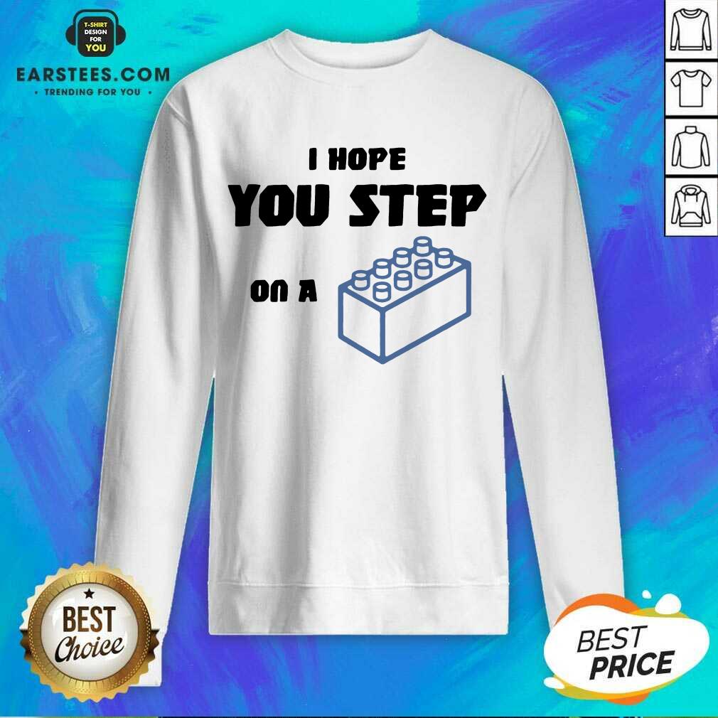 Vip I Hope You Step On A Lego Excited Shirt - Image 3