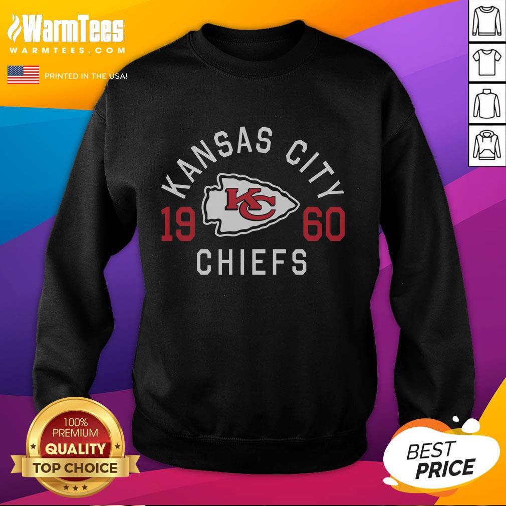 Awesome Kansas City Chiefs Heritage Print T-Shirt - Image 5