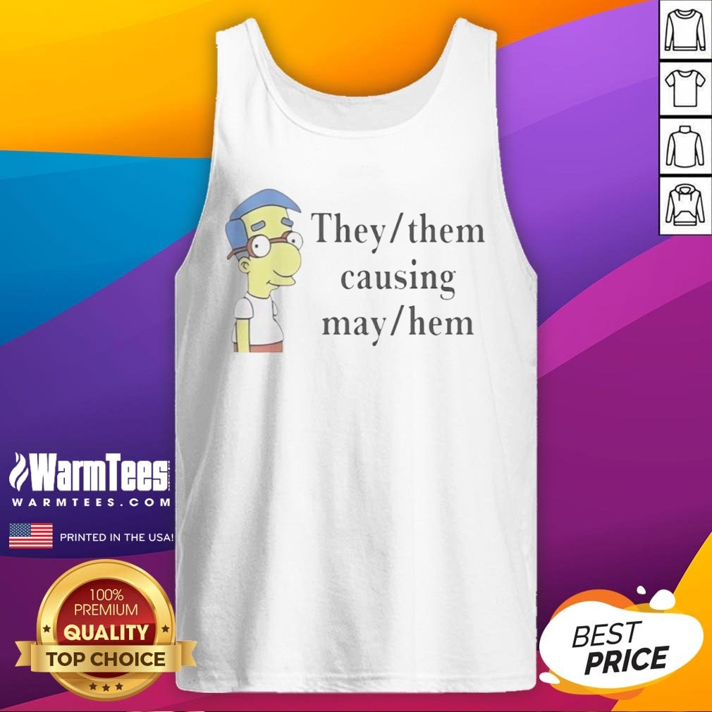 Good Veda Scott They Them Causing Mayhem Shirt - Image 5