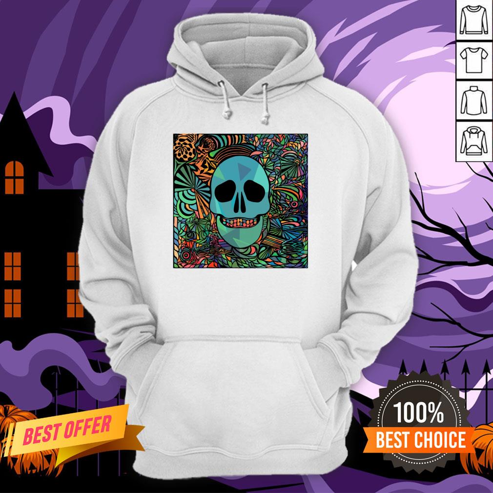 Nice Sugar Skulls Day Of The Dead Nola Colors Shirt - Image 5