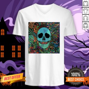 Alternative view of Nice Sugar Skulls Day Of The Dead Nola Colors Shirt
