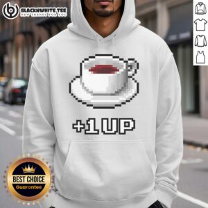 Alternative view of Awesome Coffee Level Up T-Shirt