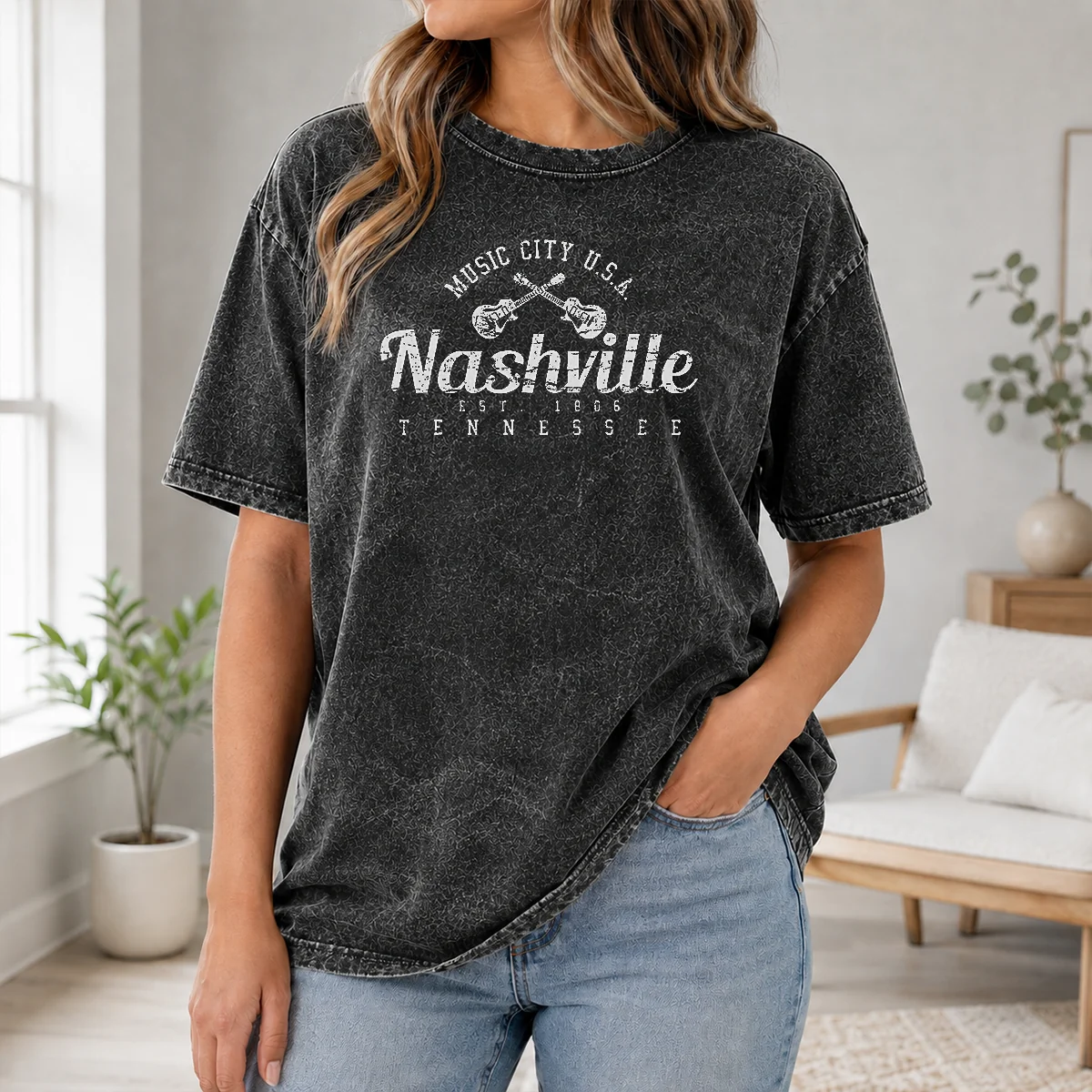 Pretty Nashville Tennessee Country Music USA Shirt - Image 8
