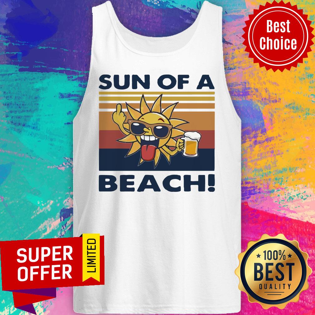 Awesome Sun Of A Beach Vintage Shirt - Image 5