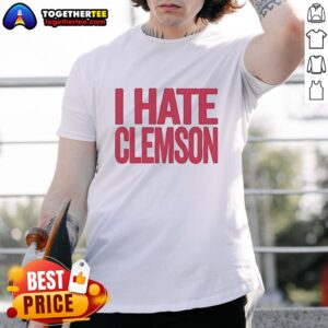 Good Greg Clark I Hate Clemson T-Shirt