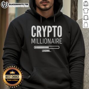 Alternative view of Hot Crypto Millionaire Loading Funny Crypto Currency T-Shirt