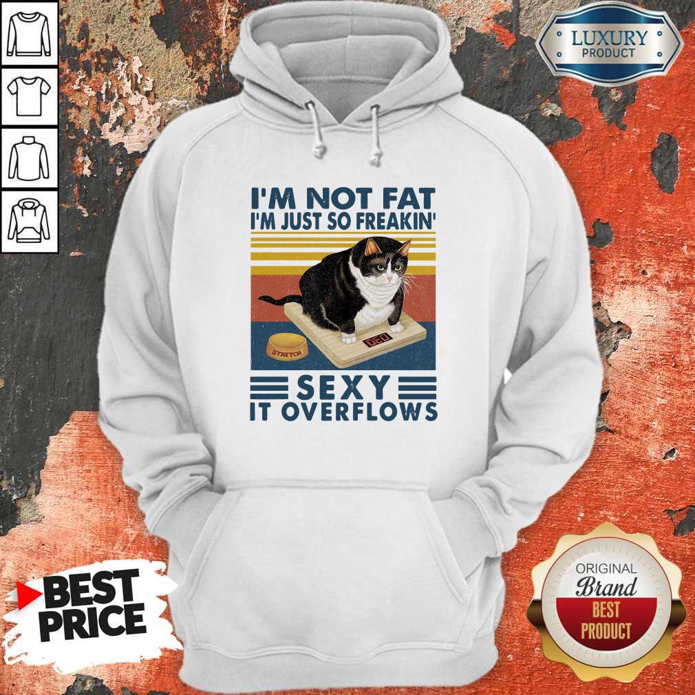 I'M Not Fat I'M Just So Freakin' Sexy It Overflows Vintage Shirt - Image 5