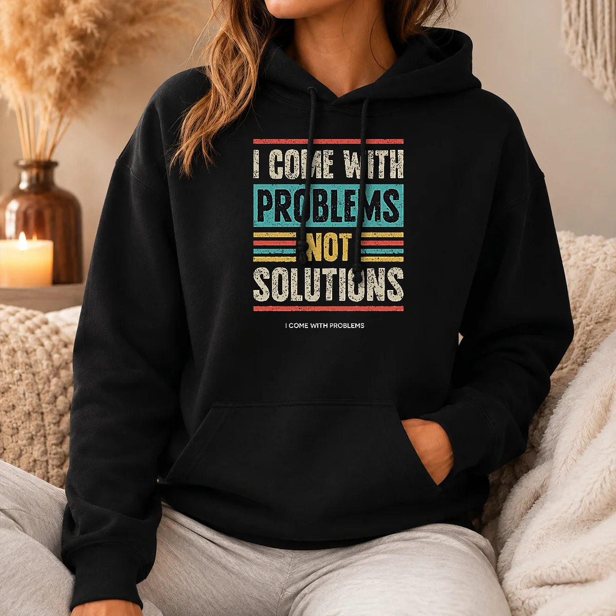 Premium I Come With Problems Not Solutions Shirt - Image 5