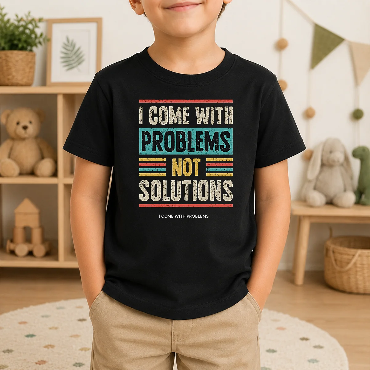 Premium I Come With Problems Not Solutions Shirt - Image 9
