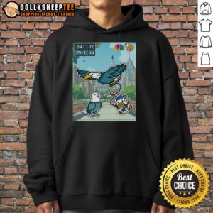 Alternative view of Hot The Philadelphia Eagles Spit Out Their First Win Of The Season Defeat Dallas Cowboys T-Shirt
