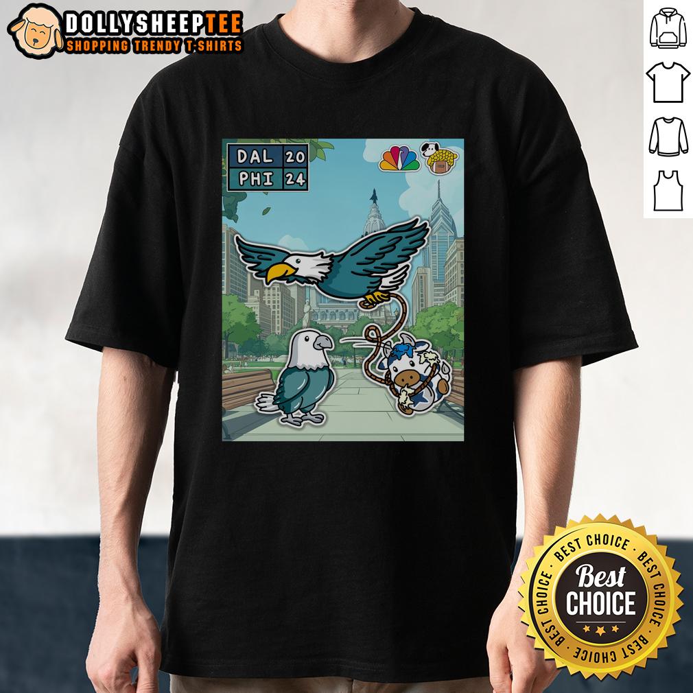Hot The Philadelphia Eagles Spit Out Their First Win Of The Season Defeat Dallas Cowboys T-Shirt