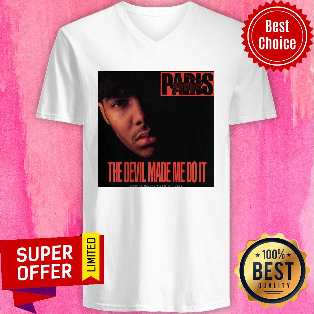 Official Paris The Devil Made Me Do It Shirt - Image 2