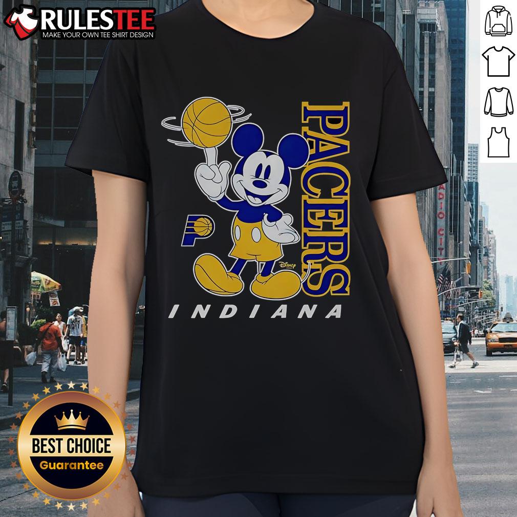 Funny Indiana Pacers And Mickey T-Shirt - Image 3