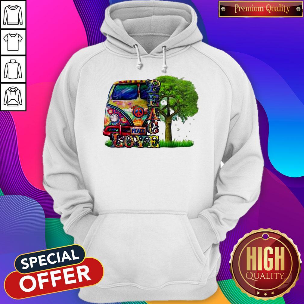Official Peace Love Hippie Shirt - Image 5