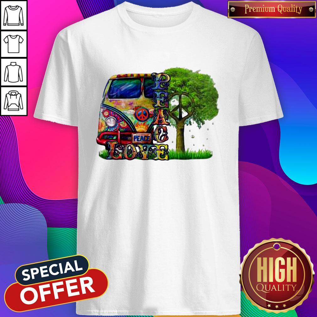 Official Peace Love Hippie Shirt