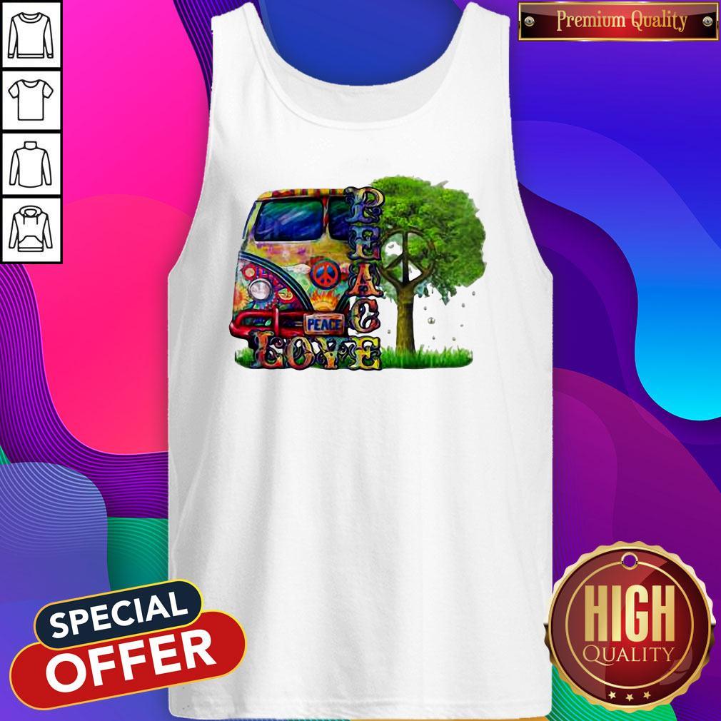 Official Peace Love Hippie Shirt - Image 3