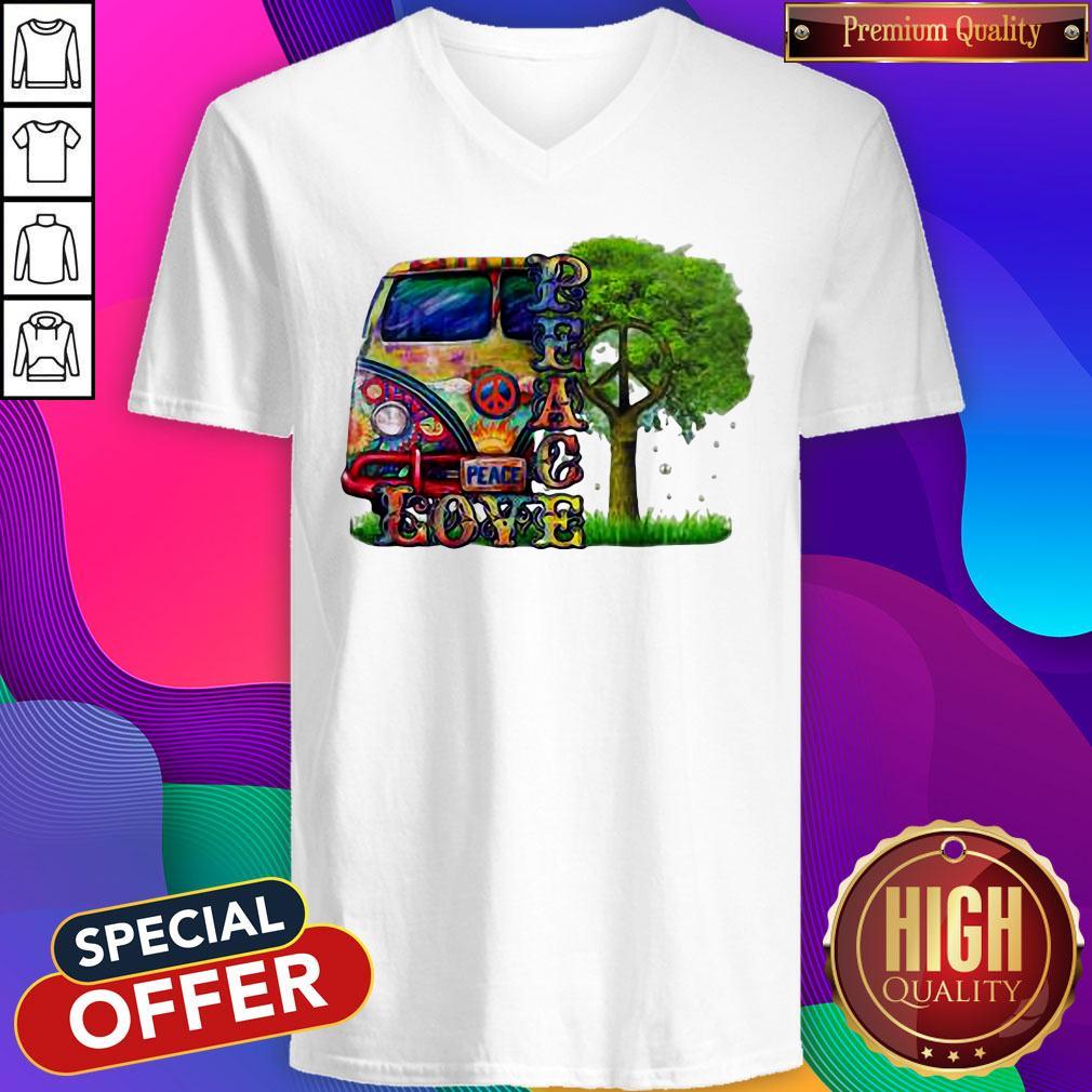 Official Peace Love Hippie Shirt - Image 2