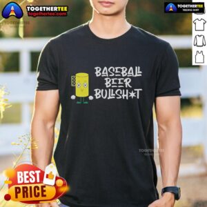 Premium From The 108 Baseball Beer Bullshot Cartoon T-Shirt