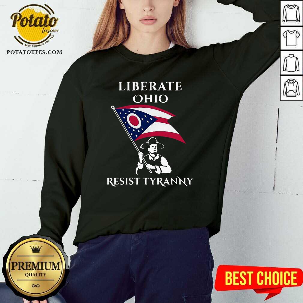 Original Liberate Ohio Resist Tyranny Shirt - Image 4