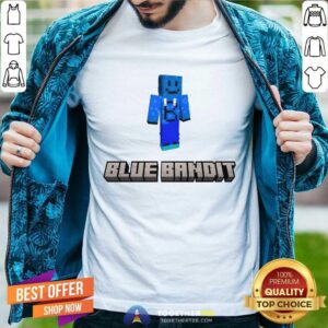 Minecraft Blue Bandit T-shirt